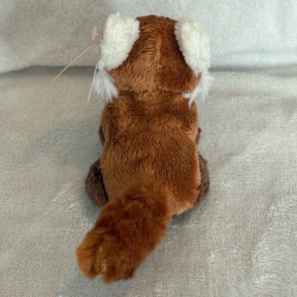 NET Wild Republic Red Panda Plush Toy stuffed. Animal 5” tall - Picture 5 of 14